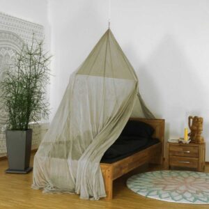 YSHIELD BTP EMF Shielding SILVER-TULLE Single bed canopy